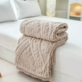thumbnail image 4 of Cozival King Size Blanket, Plush Throw Blanket, Super Soft Lightweight Fuzzy Fleece Blanket for Couch Sofa Bed, Cozy Warmth, Large 200X230Cm, Fleece Throw Blanket, D, 4 of 8
