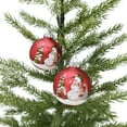 thumbnail image 3 of Holiday Time Dia 65mm 4Ct Snowman Glass Ornament, 3 of 5