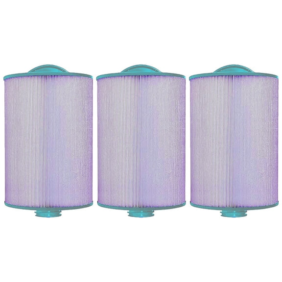 Hurricane 3 Pack HF6H940-01P Platinum Purple Spa Filter Cartridge Replacement