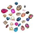 thumbnail image 3 of Environ 25 Pcs à Coudre avec Strass avec Griffe Dorée, Griffe en Verre, 3 of 5