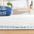 thumbnail image 4 of SAFAVIEH Alamo Stamen Geometric Area Rug, Ivory/Blue, 4' x 6', 4 of 8