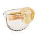 thumbnail image 5 of Comedero para pájaros, cuenco para loros con soporte con clip, caja de almacenamiento extraíble, gallinero Amarillo, 5 of 9
