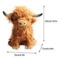 thumbnail image 3 of Juguetes de peluche de vaca rellena, 3 of 5