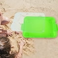 thumbnail image 4 of OUNONA Sand Box Plastic Light Green For Kids With Sensory Activities 1Set, 4 of 8
