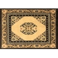 thumbnail image 1 of Ahgly Company Indoor Rectangle Oriental Brown Asian Inspired Area Rugs, 6' x 9', 1 of 4