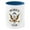 Blue, variant on 1776 Murica Accent Coffee Mug, 11oz