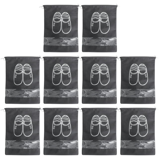Miangastore 10 Pcs Sac de Rangement pour Chaussures de Voyage Grande Capacité Sac à Chaussures Anti-Poussière