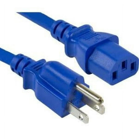 2FT BLUE 5-15P TO C13 POWER CORD