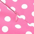 thumbnail image 5 of Mifsaly Little Girls Sleeveless Dress Polka Dot Vintage A Line Dresses Elegant Wedding Birthday Party Summer Casual Gowns with Matching Belt, 5 of 9