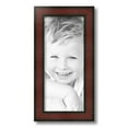 thumbnail image 2 of ArtToFrames 7x16" Honors Mahogany Picture Frame, Brown Wood Poster Frame, with Regular Glass and 2 (FBPL-5155), 2 of 7