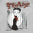thumbnail image 2 of Women's Betty Boop Boop-Oop-A-Doop Spotlight Graphic Tee Athletic Heather X Large, 2 of 4