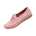 thumbnail image 3 of Willtoo Women's Slip on Orthopedic Loafers, Casual Vintage Comfortable Lightweight Anti Slip Walking Flat Shoes, 3 of 5