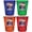 Multicolor (4-Pack), variant on Prague Czech Republic Design B Souvenir Full Color 2 oz Round Shot Glass Blue