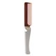 thumbnail image 1 of Peine de madera NikouMX Peine redondo de acero inoxidable plegable para barba, 1 of 8