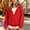 Red, variant on Girls Half Zip Hoodie Loose Fit Fashion Long Sleeve Casual Kids Hooded Sweatshirt Purple 10-12 Years