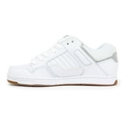 DVS Men's Enduro 125 Skate Shoe WHITE GUM LEATHER