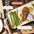 thumbnail image 3 of Beautiful 18-Inch Cast Enamel Griddle Pan, White Icing by Drew Barrymore, 3 of 7