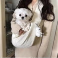 thumbnail image 2 of Handmade Pet Dog Puppy Kitten Carrier Outdoor Travel Handbag Hy, 2 of 5