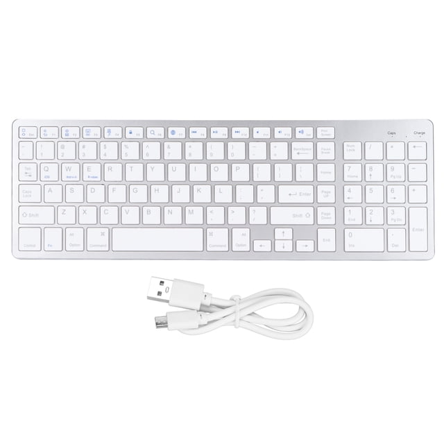 Teclado inalámbrico Mini tableta de oficina teléfono móvil teclado de carga Digital Universal