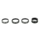 thumbnail image 1 of Cubierta del botón del aire acondicionado Reemplazo de la perilla del interruptor del faro para accesorios Jeep Wrangler JL 2018-2021 Negro, 1 of 5