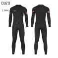 thumbnail image 3 of Traje de neopreno de 1,5 mm para hombre, de una pieza, cálido, para surfear, bucear, hacer esnórquel, para nadar en invierno, 3 of 5