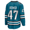 thumbnail image 2 of James Reimer San Jose Sharks LNH Fanatics Chandail Domicile Breakaway, Petit, 2 of 3