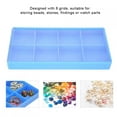thumbnail image 1 of 8 Grids Plastic Jewelry Organizer Case for Beads Stones Watch Parts, Compact and Durable Storage Box, 1 of 8