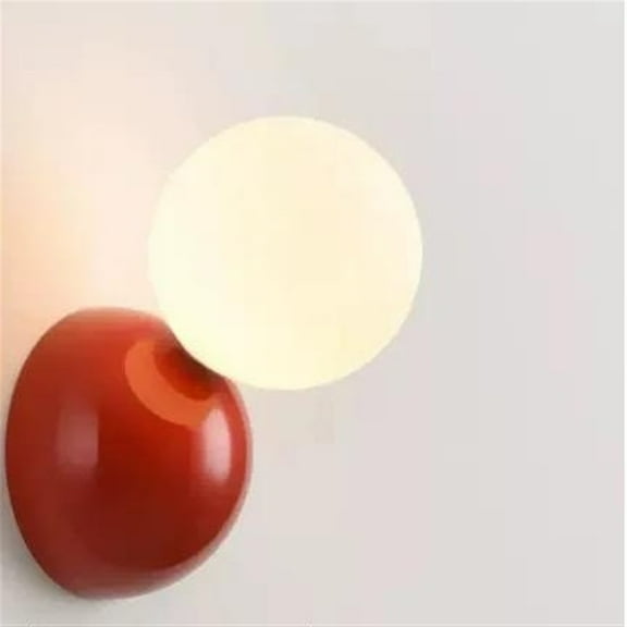 Bean Cream Light Minimalist Modern Home Decorations Wall Light Bedroom Bedside Small Night Lamp