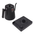 thumbnail image 1 of Gooseneck Electric Kettle Temperature Control 304 Stainless Steel LED Screen Pour Over Coffee Kettle Matte Black 1200W, 1 of 7