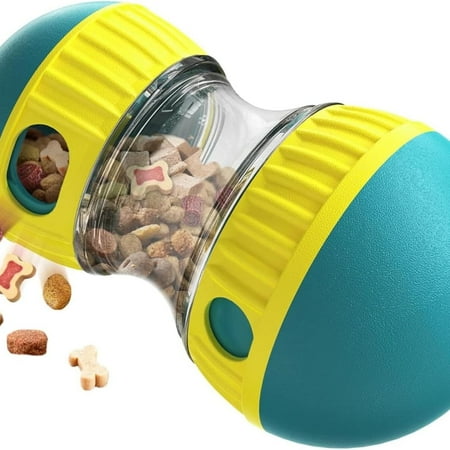 INTIGE Dog Treat Dispenser, Adjustable Interactive Dog Enrichment Toys, Dog Food Puzzle Balls for Bored Puppies