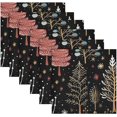 thumbnail image 6 of Coolnut Christmas Tree Cloth Napkins Set of 4,20x20 Inches Napkins Cloth Washable Reusable Soft for Dinner,Wedding,Parties,Home Dinner,Tableative Decor Gift, 6 of 7