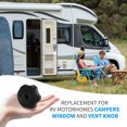 thumbnail image 3 of fastboy Brown RV Window Knob With Screw Set For Camper Knobs Replacement RV Experience Black, 3 of 6