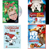 Christmas Holiday Movies DVD 4 Pack Assorted Bundle: A Christmas Story, The Search For Santa Paws, Charlie Brown's Christmas, Ice Age: A Mammoth Christmas Special