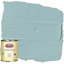 Glidden Fundamentals Interior Paint Lazy River / Blue, Semi-Gloss, 1 Quart