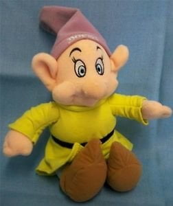 dopey dwarf soft toy