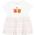 thumbnail image 3 of Inktastic Peanut Butter and Jelly Girls Baby Dress, 3 of 5