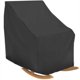thumbnail image 1 of Funda para mecedora individual negra de 70 x 83 x 99 cm Funda para silla de jardín Funda antipolvo para silla de jardín Accesorio para muebles de jardín, 1 of 5