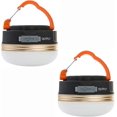 thumbnail image 1 of shiyou-Portable LED Camping Lantern with USB Cable, 3 Lighting Modes Camping Lamp with Magnetic Base, 3W, 1800mAh, Waterproof(IP65) Camping Light -2 Pack, 1 of 4
