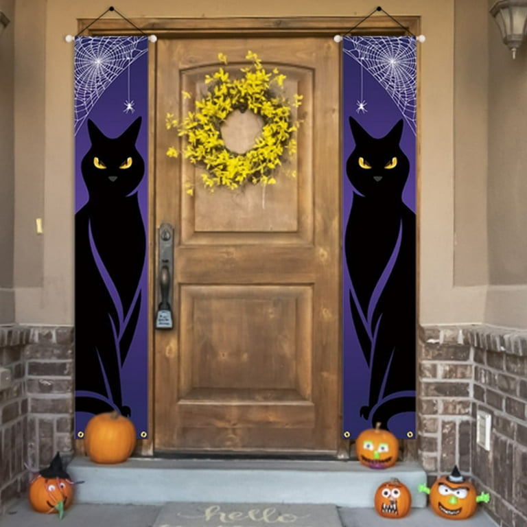 Decoration Halloween, 45 X 35 Cm Decoration Porte Halloween