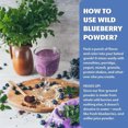 thumbnail image 4 of LOOV Organic Wild Blueberry Powder - 18-Day Supply - No Added Sugar, 4 of 7
