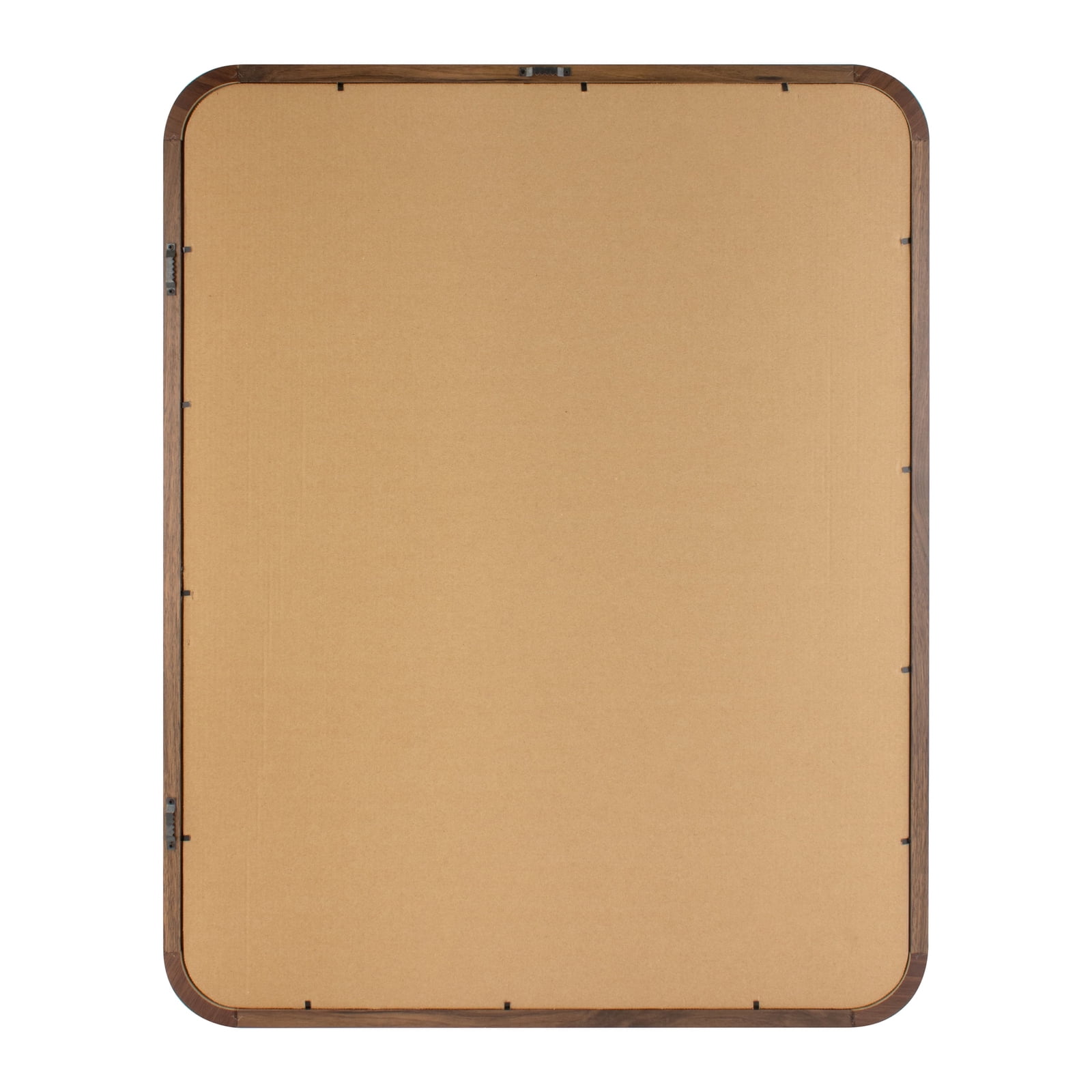 22x28 Matted to 18x24 Walnut Rounded Corner Poster Frame