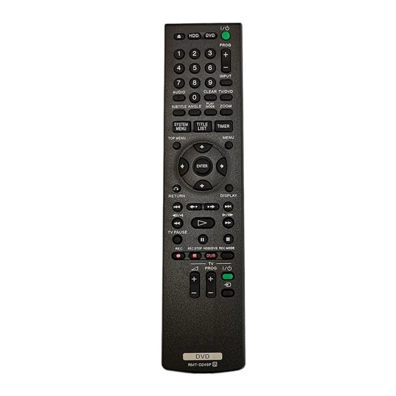 Control Remoto RMT-D249P Compatible con Reproductor de DVD RDR-AT100 RDR-AT200 RDR-HX680 RDR-HX780 Infrarrojo