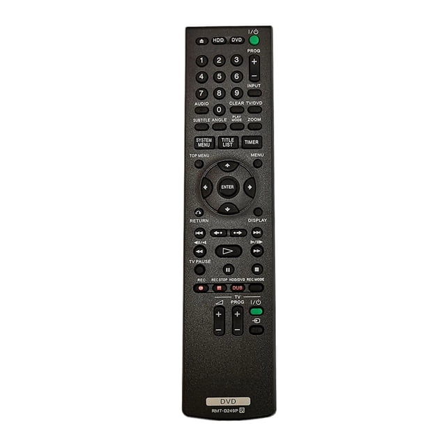 Control Remoto RMT-D249P Compatible con Reproductor de DVD RDR-AT100 RDR-AT200 RDR-HX680 RDR-HX780 Infrarrojo