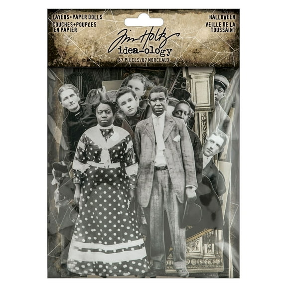 Tim Holtz Idea-ology-Layers   Paper Dolls