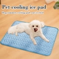 thumbnail image 5 of Dog Cooling Mat for Large Dogs, Denbek Breathable Self Cooling Crate Mat for Dogs & Cats, Portable Washable Pet Cooling Pad for Sofa, Bed, Floor, Car Travel 50*40cm, 5 of 8