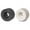 Black, variant on Sure-Grip Velvet Roller Skate Wheels (Set of 8)