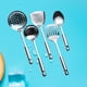 thumbnail image 2 of Juego de 5 utensilios de cocina multifuncionales de acero inoxidable, cucharas, palas y espátulas, utensilios de cocina., 2 of 6