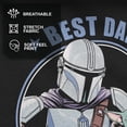 thumbnail image 4 of Men's Star Wars: The Mandalorian Best Dad in the Galaxy Graphic T-Shirt, 4 of 10