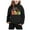 Black, variant on Hwmodou Toddler Girls Outfit Sets Kids Cuhk Kids Long Sleeve 2025 Hooded Top Hoodie Pant Set,2-Piece,Size 2-13Y
