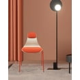 thumbnail image 6 of Comfortable Leisure Dining Chairs: Set of 2 with Cushioned Pads in Red, 6 of 9